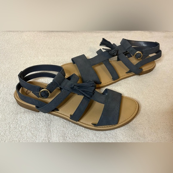 Dr Scholl’s Blue Encore Women’s Gladiator  Open Toe Sandals Size 10 - Picture 2 of 6